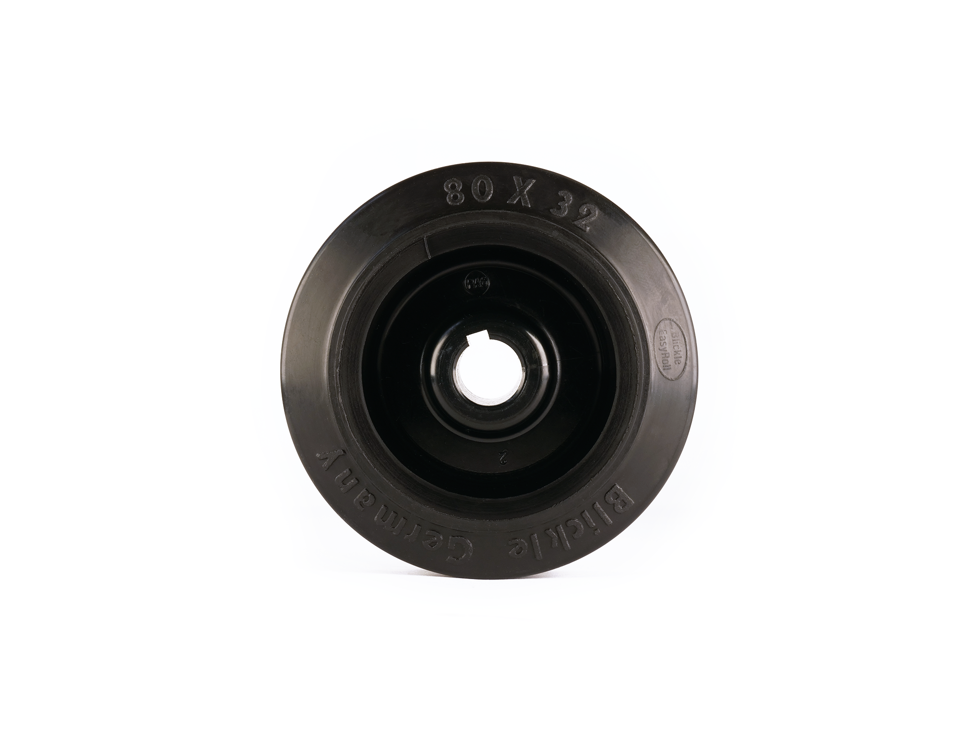 80mm keyed wheel - front
